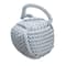 Hello Honey® 6" Gray Nautical Rope Knot Decoration